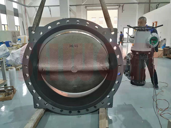 大口徑電動(dòng)法蘭蝶閥出廠前檢驗(yàn)